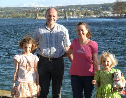 Familie Neumann am Bodensee